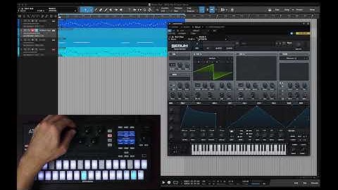 Mapping ATOM SQ knobs to Serum and other plugins in Studio One