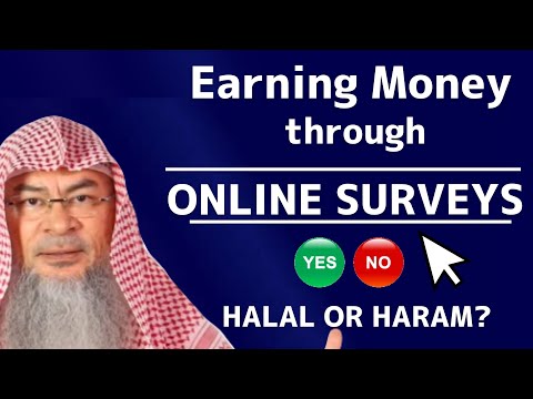 Earning Money Through Online Surveys Halal or Haram?