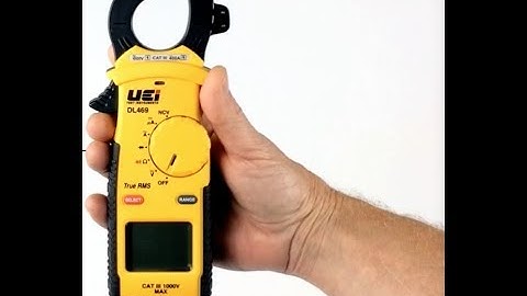 UEi DL469 True RMS Clamp Meter: Overview