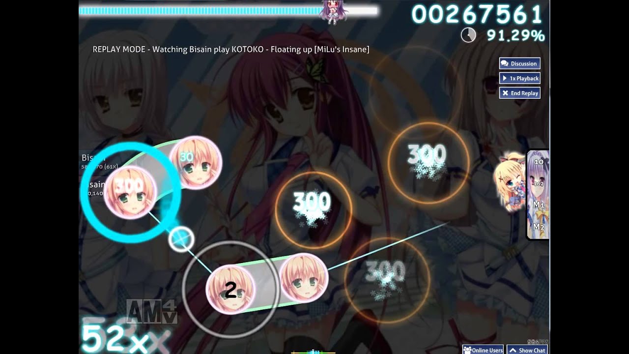 osu KOTOKO - Floating up [MiLu`s Insane] - YouTube