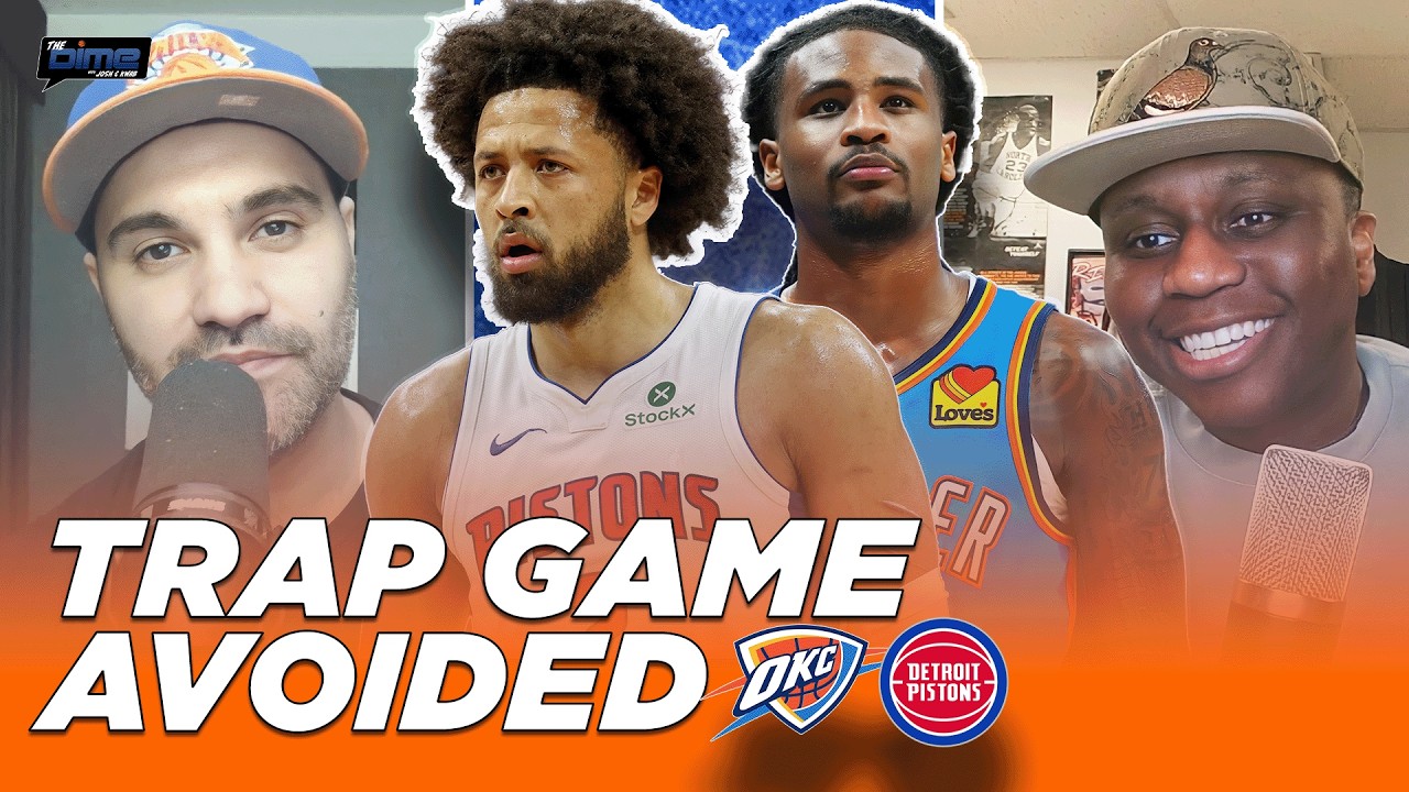 Pistons-Thunder Reaction: Cade & Duren take care of shorthanded OKC | The Dime With Josh and Kwab
