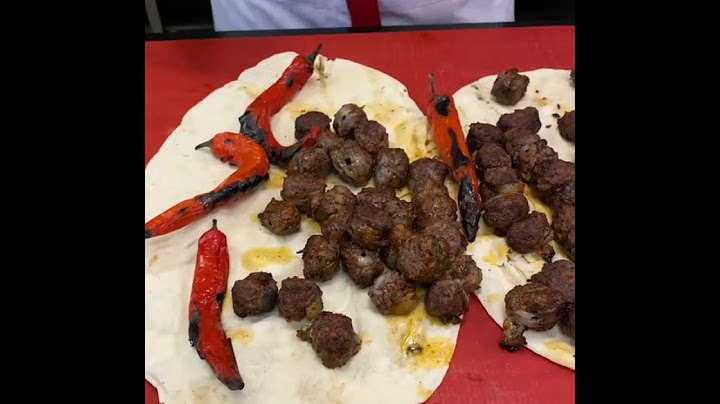 Special kebap of Czn Burak Dubai