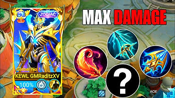 NEW ZHASK  BEST  ONE HIT DAMAGE HACK 2025!!THIS BUILD LITERALLY BROKEN!!🔥(Must Try) MLBB