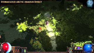Path of Exile - Stormcloud Arctic Armour Effect