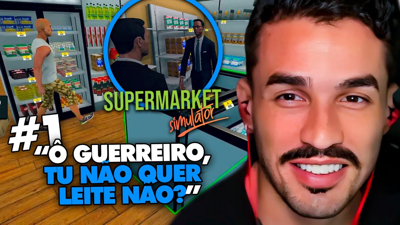 STAG JOGA: O NOVO MERCADO DA STAG ATACADISTA! - SUPERMARKET SIMULATOR #1 | Clipes do Stag