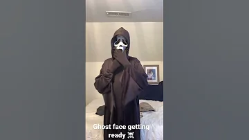 Ghost face is ready