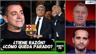 XAVI y las QUEJAS ARBITRALES NUEVAMENTE: La REALIDAD que TAPA la CRISIS del BARCELONA | ESPN FC