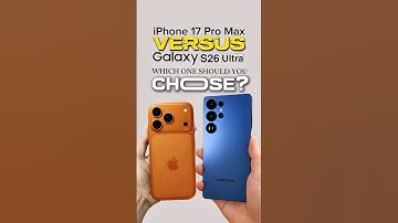 iPhone 17 Pro Max vs Samsung Galaxy S26 Ultra — Ultimate 2025 Flagship Battle!