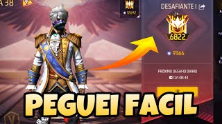 COMO PEGAR DESAFIANTE SOLO E RAPIDO NA TEMPORADA 38 DO FREE FIRE!!