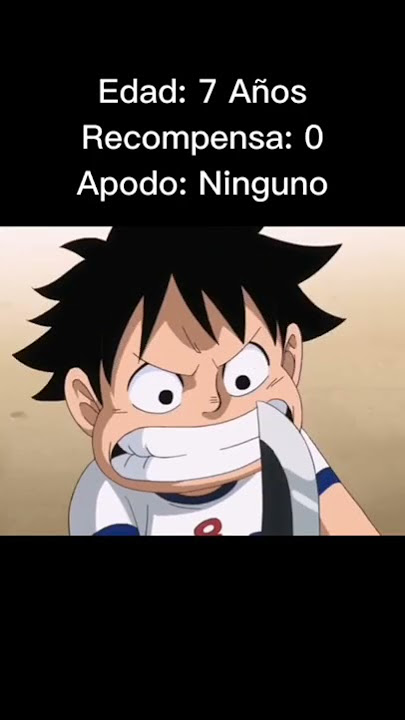 La evolución de LUFFY en un video 「EDIT」#animes #onepiece #luffy #viral