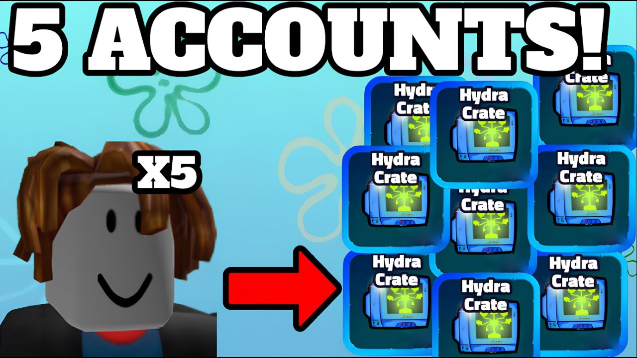 I Used 5 ACCOUNTS For The 1 in 20,000 SW HYDRA KAREN!! (insane...)