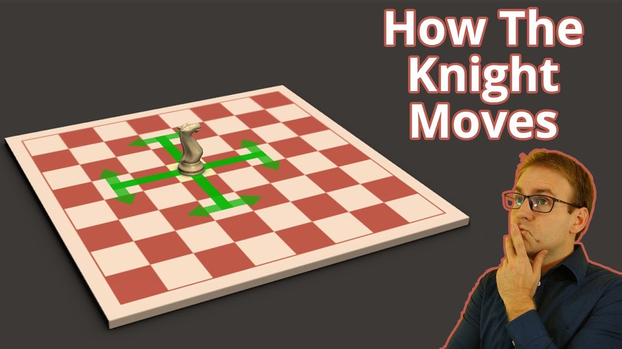 Learn To Play Chess How The Knight Moves YouTube