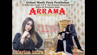 DIFARINA INDRA KLEBUS OM ARRAMA LIVE IN GERBO