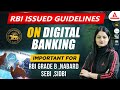 Rbi issued guidelines on digital banking  important for rbi nabard sebi  sidbi  by pinky yadav
