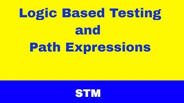 Logic based testing and path expressions in state Testing || Software Testing Methodologies || STM