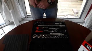 Coffret cliquet 24 douilles 6 pans 52 pièces - Avis client d'Eric