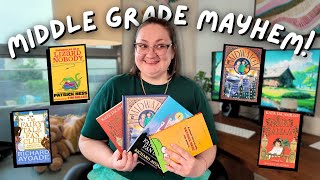 reading new release middle grade books for a week!