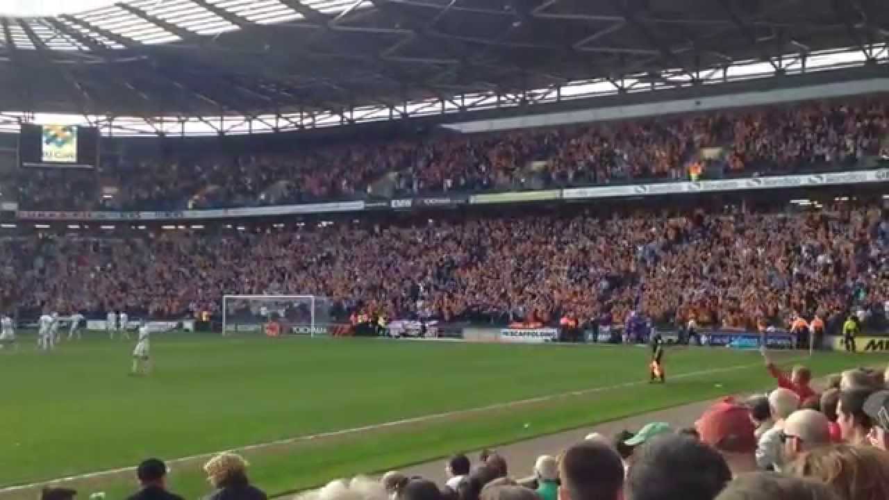 MK Dons v Wolves (Saturday 29th March 2014 01 Liam McAli YouTube