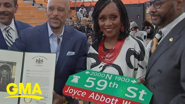 Woman who inspired 'Abbott Elementary' honored with street named after her | GMA