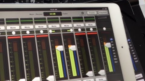 Mackie DL1608 & the new iPad Mini and Lightning Connector