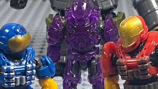 Red vs Blue (Scrapped and bad) | A Mega Construx stop motion