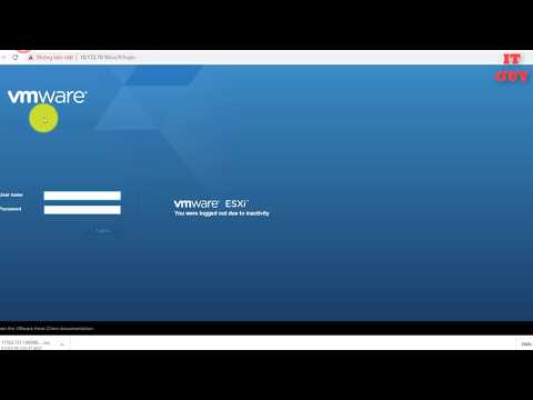 Install windows server 2019 on VMware ESXi | Mount iso file to VMware| IT GUY