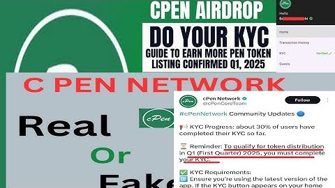 Cpen Network Listing & Kyc Update||Cpen Network Price ||Cpen Network Real Or Fake??