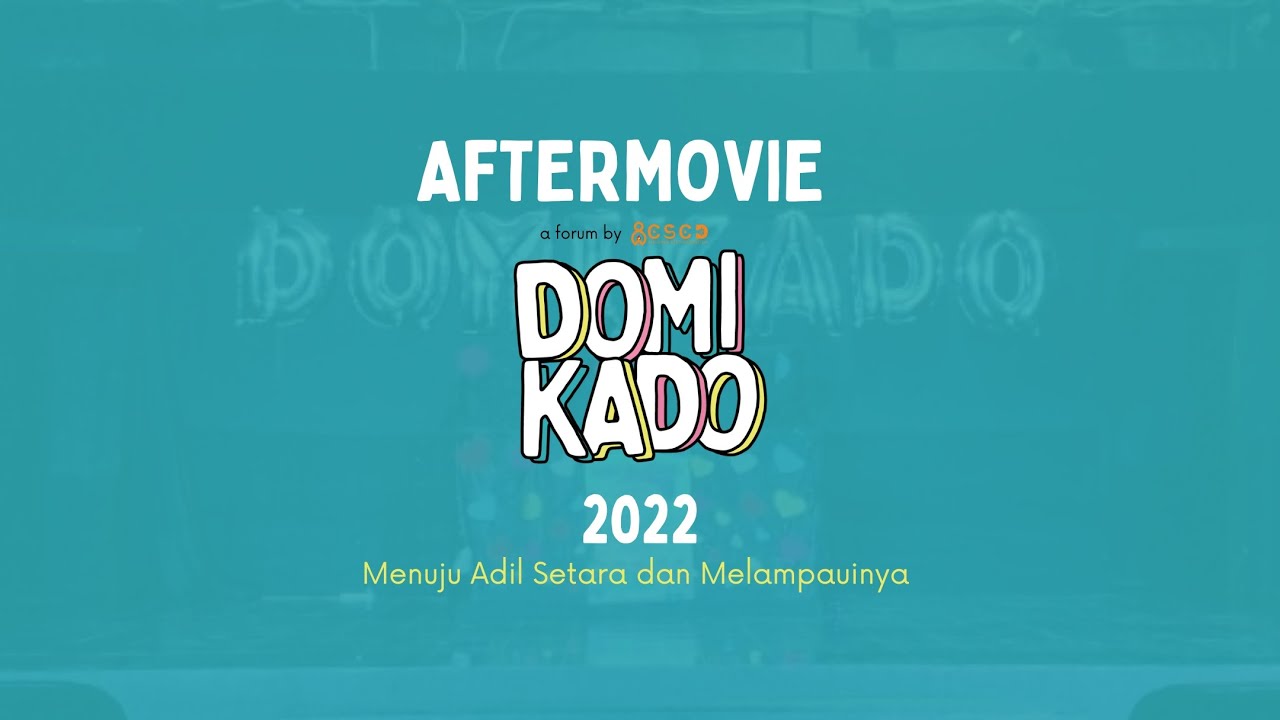 Aftermovie Forum Domikado 2022 - YouTube