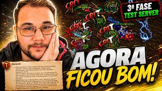 Terceira Fase do Test Server: Agora o Druid Ficou Bom de Verdade