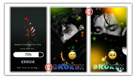 New Trending Whatsapp Status Video Editing In || Kinemaster || Feel The SeD SonG 💔😭💔👈
