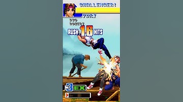 KOF 98 YURI SAKAZAKI POWER MOVES 2 #Shorts