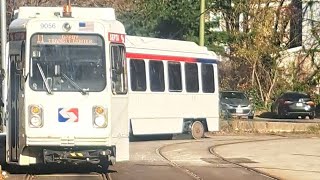 SEPTA 11 TROLLEY  HYPERLAPSE DIVERSION 