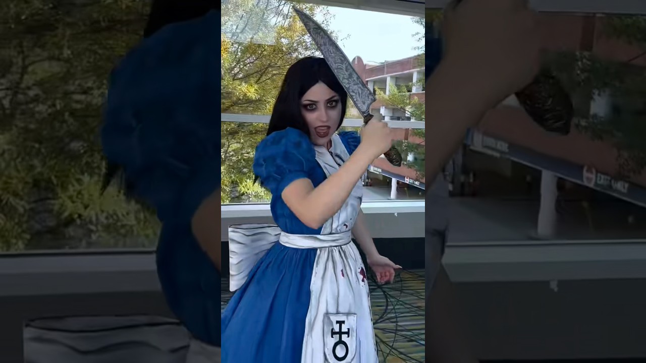 lost her mind awhile ago #cosplay #alicemadnessreturns #cosplayer #halloween #halloweencostume