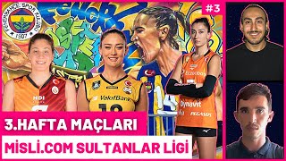 Derbi Fenerbahçe Opetin Vakıfbank Sarıyer - Eczacıbaşı Galatasaray Arina Sultanlar Ligi