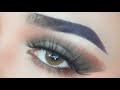 Classic brown smokey eye makeup tutorial