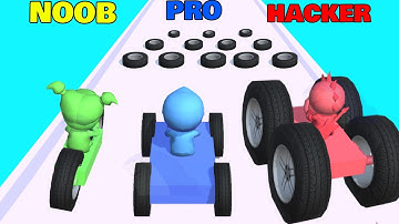 NOOB vs PRO vs HACKER in CarCraft.io