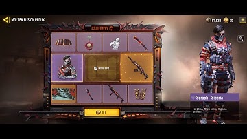 Opening Molten Fusion Redux Draw | Call of Duty Mobile |