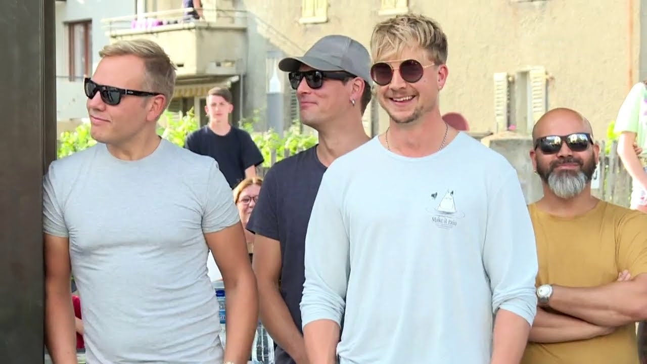 Sunrise Avenue - Verleihung Stern auf dem WALK OF STARS - Open Air Gampel 17.8.2019