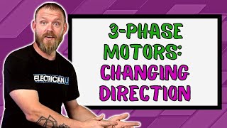 how do you change rotation direction in three phase motors