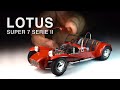 Lotus super 7 series ii  124 modelkit  step by step building