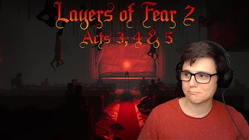LIVE -  Layers of Fear 2 - WHICH ending did I get? - ACT 3, 4 and 5 - LetsPlay