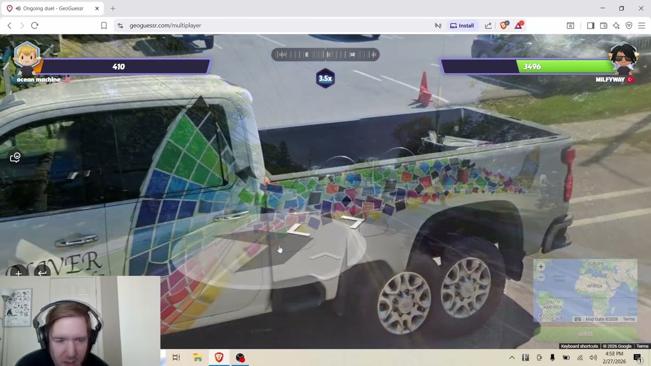 Geoguessr Duels: Gold (2026-02-26)