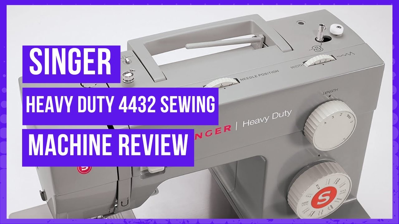 SINGER 4432 Review (2024): Heavy Duty Sewing Machine Or Not?