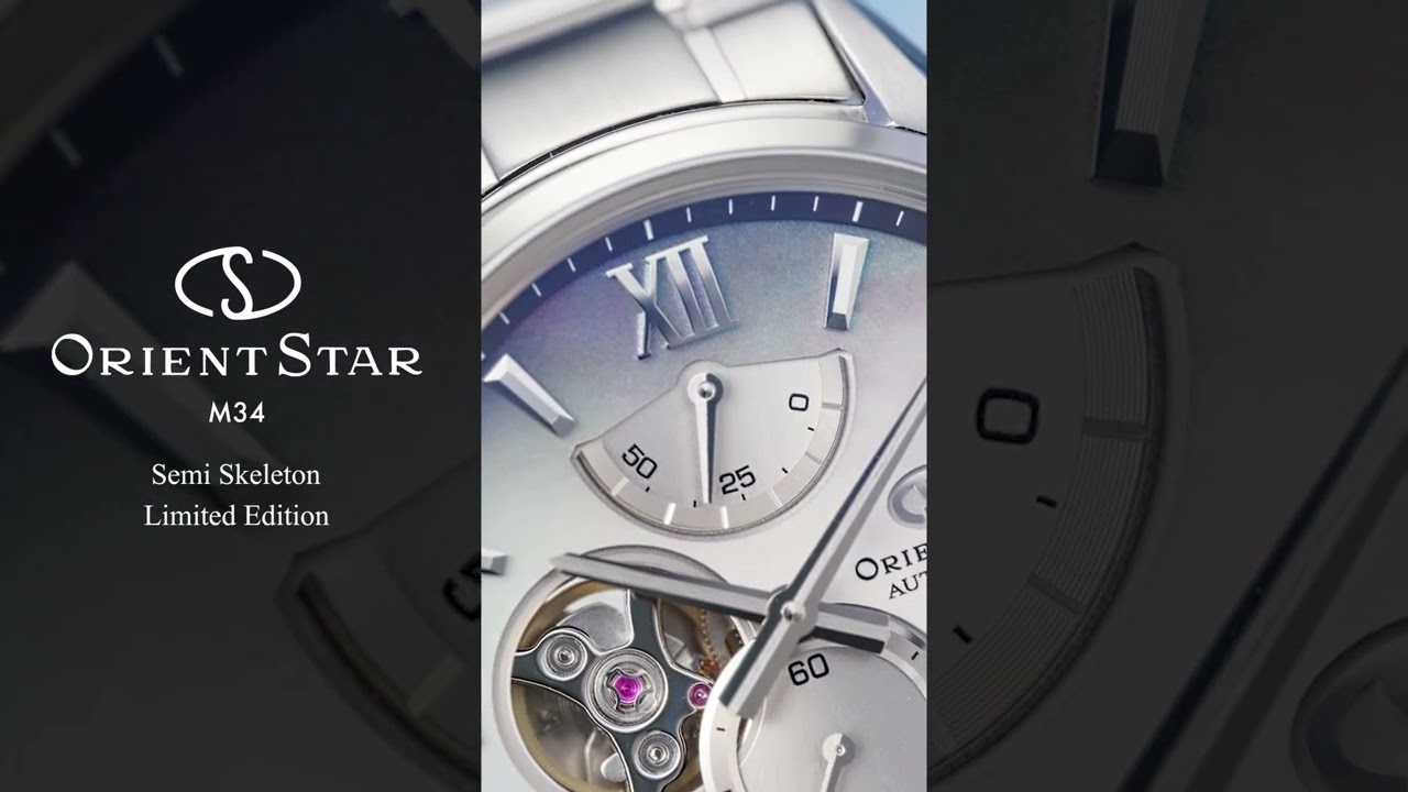 RK-BY0008A | M34 F7 セミスケルトン | Orient Star | オリエント