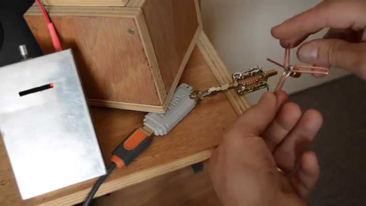 my diy swr meter demo n°2 with my homemade Ground Plane antenna YouTube