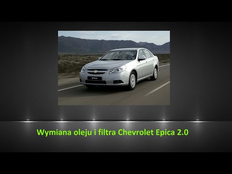 Chevrolet Epica 2.0 wymiana oleju i filtra / oil and filter replacement