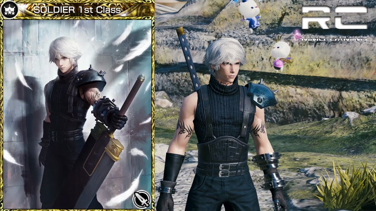 Mobius Final Fantasy - Soldier 1st class legendary job - Stats, Weapons, Ultimate