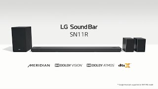 2020 LG Sound Bar SN11R l Features Video Resimi