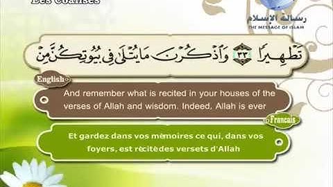 سورة الأحزاب مصطفى اللاهوني