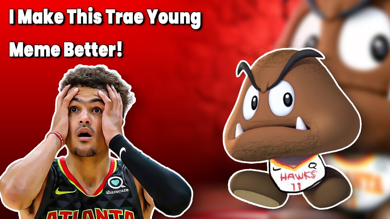 photo Trae Young Memes Mario making this trae young meme better shorts
